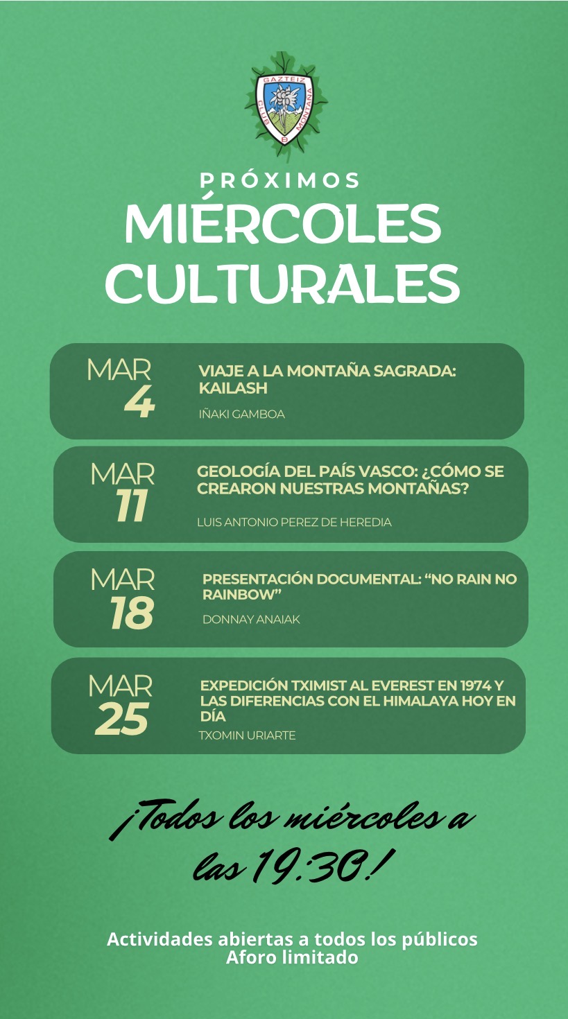 Foto Miercoles culturales mes de marzo